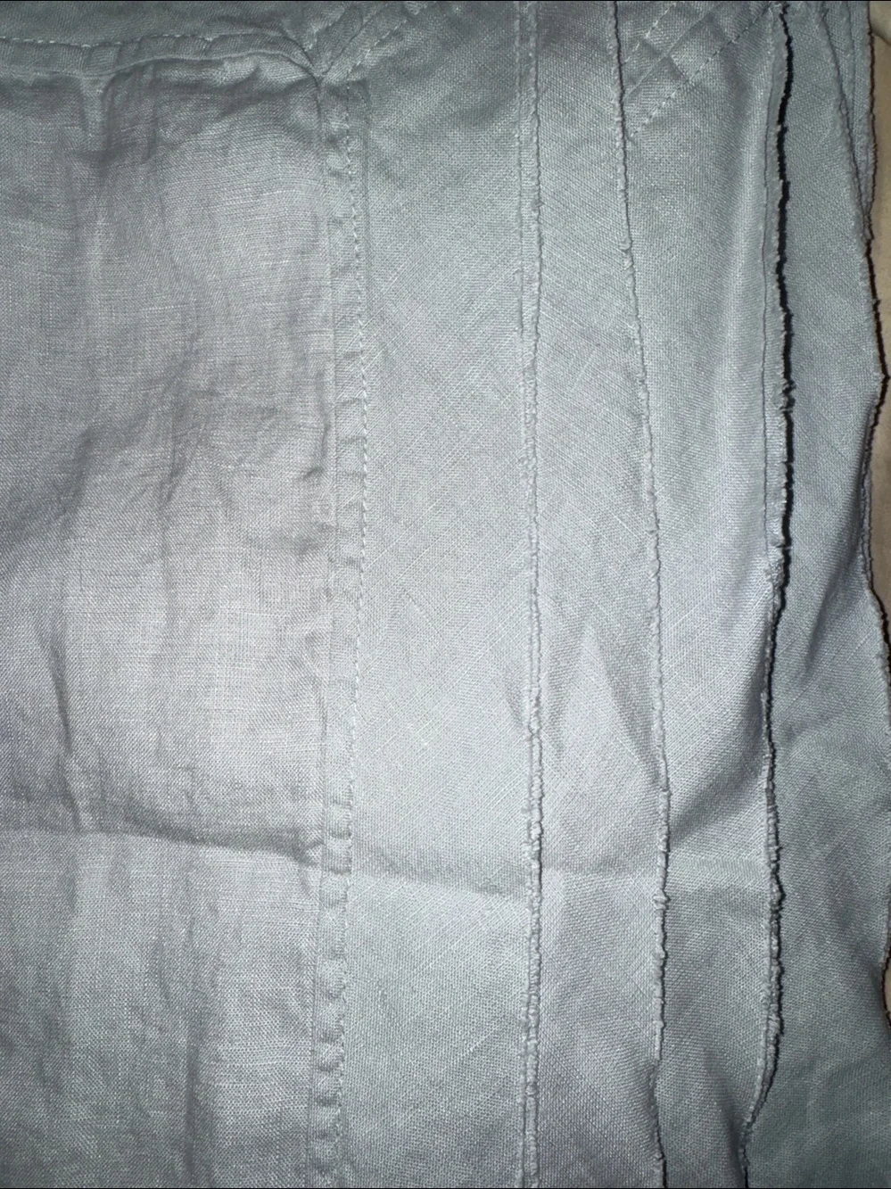 Quince King Flange set of 2 Pillow Shams new in package.